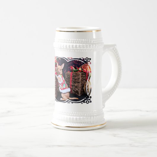 Kerstmis - Chihuahua - Matty Bierpul (Voorkant rechts)