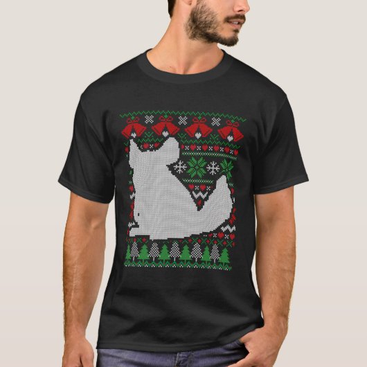 Kerstmis Chinchilla Gift T-shirt (Voorkant)