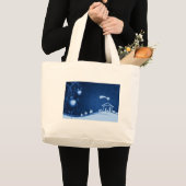 Kerstmis - Christus is geboren Grote Tote Bag (Voorkant (product))
