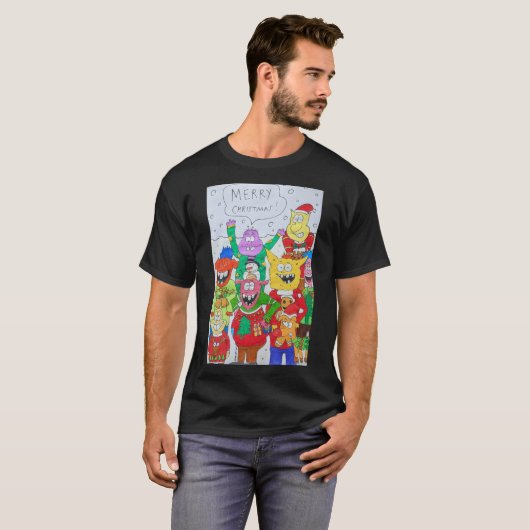 Kerstmis Classic T-Shirt (Voorkant volledig)