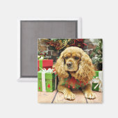 Kerstmis - Cockalier - Suzy Magneet (Voorkant / Achterkant)