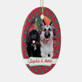 Kerstmis - Cockapoo Sophie - Reba Shepherd Keramisch Ornament (Rechts)