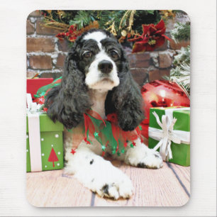 Kerstmis - Cocker Spaniel - Laci Muismat