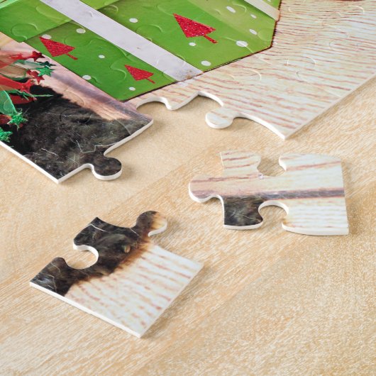 Kerstmis - Cocker Spaniel - Lily Legpuzzel (Zijkant)