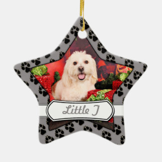 Kerstmis - Cocker - Toby, Havanees - Little T Keramisch Ornament