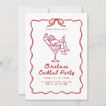 Kerstmis cocktailparty, leuk modern