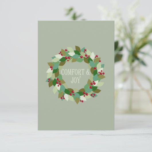 Kerstmis: Comfort en Joy (Staand voorkant)