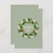 Kerstmis: Comfort en Joy (Voorkant / Achterkant)