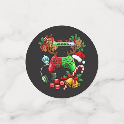 Kerstmis Confetti (Kleine voorkant)