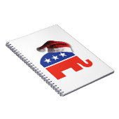 Kerstmis Conservatief Notitieboek (Rechterzijde)