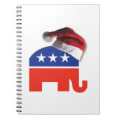 Kerstmis Conservatief Notitieboek (Voorkant)