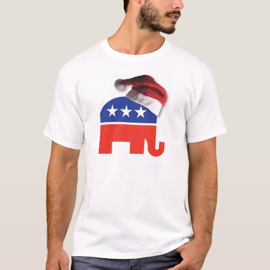 Kerstmis Conservatief T-shirt (Voorkant)