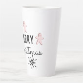 Kerstmis Cookie Peperkoek Latte Mok (Voorkant)