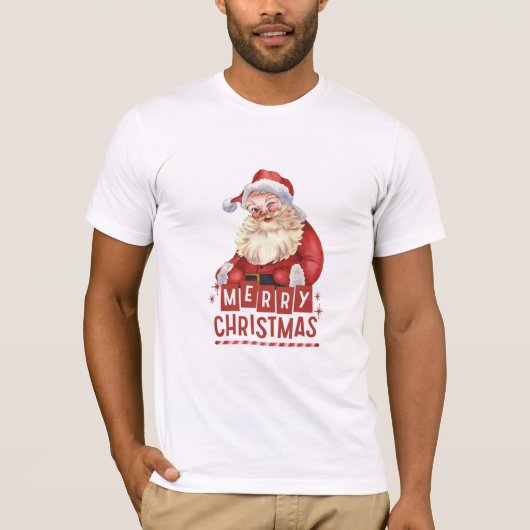 "Kerstmis cool" T-shirt (Voorkant)