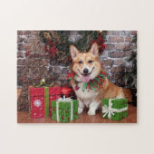 Kerstmis - Corgi - Cal Legpuzzel (Horizontaal)