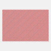 Kerstmis Corgi Dog en Stripes Inpakpapier Vel (Voorkant 2)