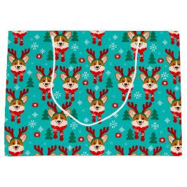 Kerstmis Corgi Hond Cadeautas