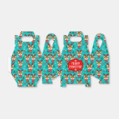 Kerstmis Corgi Hond Favor Doos Bedankdoosjes (Uitgevouwen)