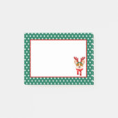 Kerstmis Corgi Hond Post-It Notities Post-it® Notes (Voorkant)