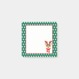 Kerstmis Corgi Hond Post-It Notities Post-it® Notes
