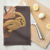 Kerstmis corgis theedoek (Quarter Fold)