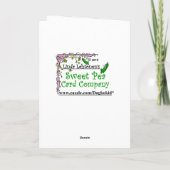 KERSTMIS-CORNY MAAR WAAR IK MIS JE FEESTDAGEN KAART (Achterkant)