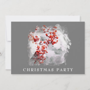 *~* Kerstmis Corporate Personal AP20 Snow Berry Kaart