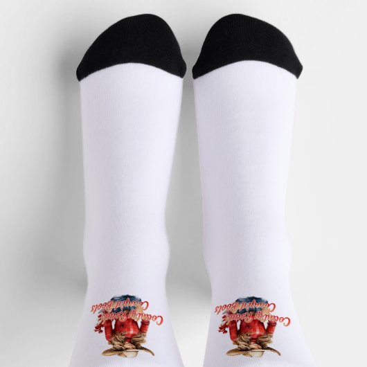 Kerstmis cowgirl Country wegen cowgirl laarzen Sokken (Top)