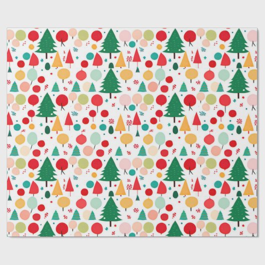 Kerstmis Craft Cadeaupapier (Vlak)