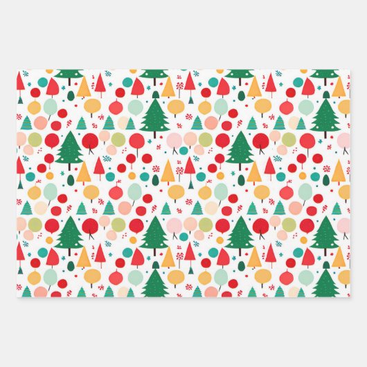 Kerstmis Craft Inpakpapier Vel (Voorkant 2)