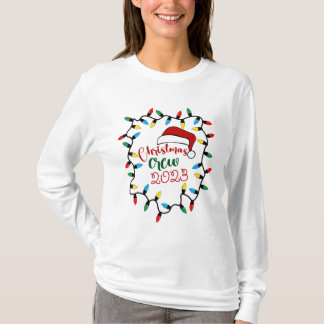 Kerstmis Crew voor vrouwen T-shirt