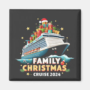 Kerstmis Cruise 2024 Familie Matching Outfit Magneet