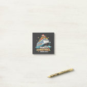 Kerstmis Cruise 2024 Familie Matching Outfit Post-it® Notes (Op bureau)