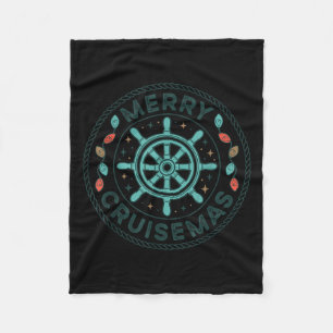 Kerstmis Cruise Kerstlichten Matching Fa Fleece Deken