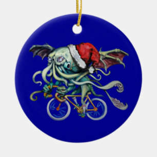Kerstmis Cthulhu Keramisch Ornament