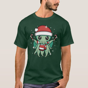 Kerstmis Cthulhu T-shirt