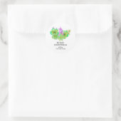 Kerstmis Custom Tekst Stickers Rol (Tas)