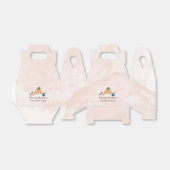 Kerstmis cute Shiba-hond persoonlijke cadeau doos Bedankdoosjes (Uitgevouwen)