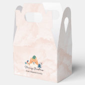 Kerstmis cute Shiba-hond persoonlijke cadeau doos Bedankdoosjes (Geopend)