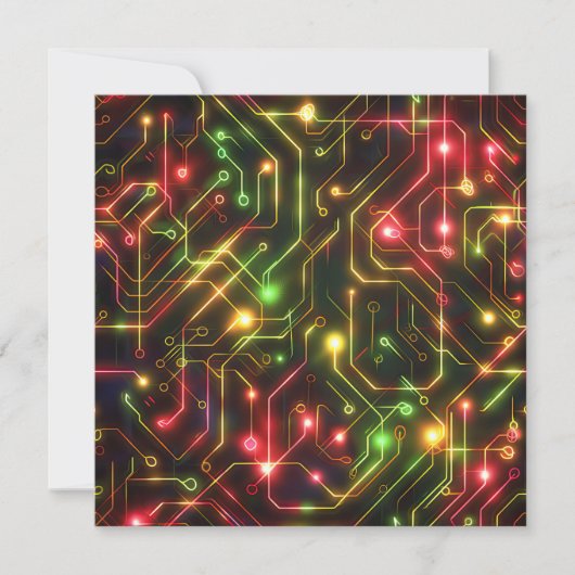 Kerstmis Cyber Circuit Kaart (Voorkant)