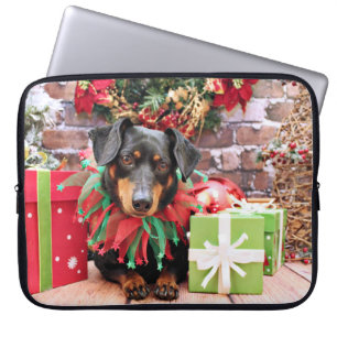 Kerstmis - Dachshund - Tanner Laptop Sleeve