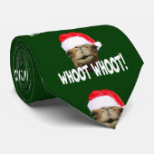Kerstmis - dag Camel Whoot Whoot Whoot Necktie Stropdas (Opgerold)