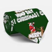 Kerstmis - dag Camel Whoot Whoot Whoot Necktie Stropdas (Opgerold)