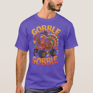 Kerstmis Dag Thanksgiving Herfst Jongens Kinderen T-shirt