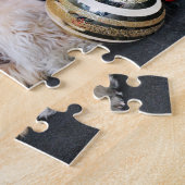 Kerstmis - Daisy - Goldendoodle Legpuzzel (Zijkant)
