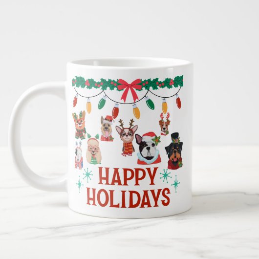 Kerstmis Dak koffie speciale mok (Links)