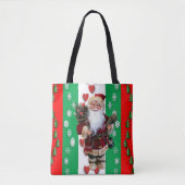 Kerstmis Dames Boodschappentassen, Sinterklaas Tote Bag (Voorkant)