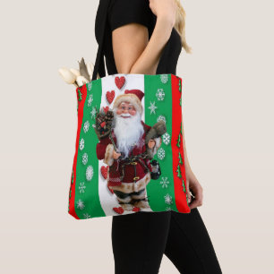 Kerstmis Dames Boodschappentassen, Sinterklaas Tote Bag