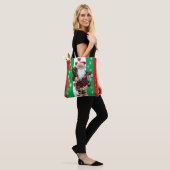 Kerstmis Dames Boodschappentassen, Sinterklaas Tote Bag (Op model)