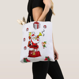 Kerstmis Dames Boodschappentassen, Sinterklaas Tote Bag